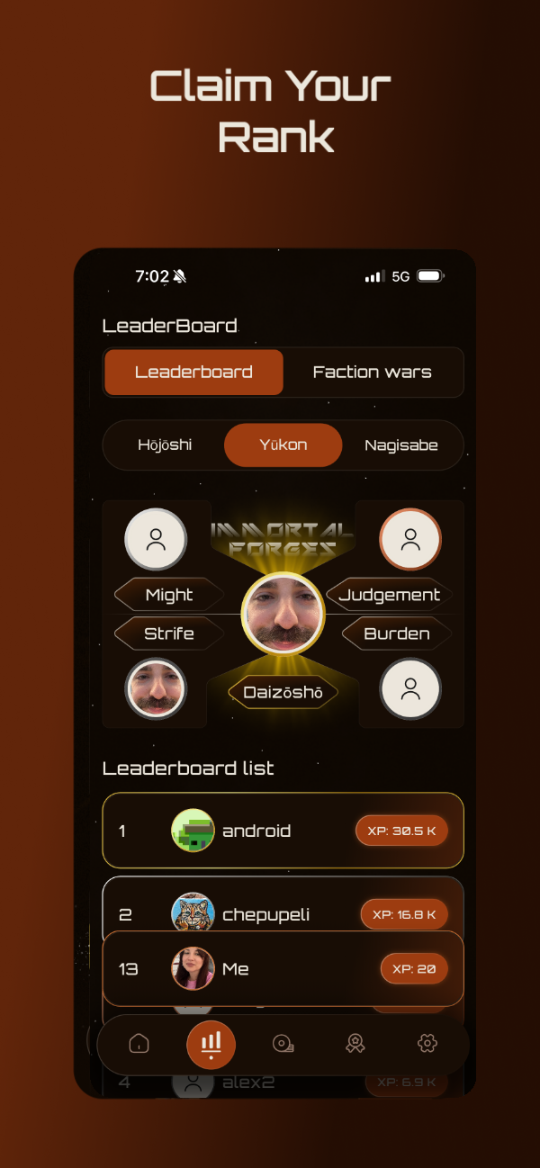Leaderboard — Claim Your Rank