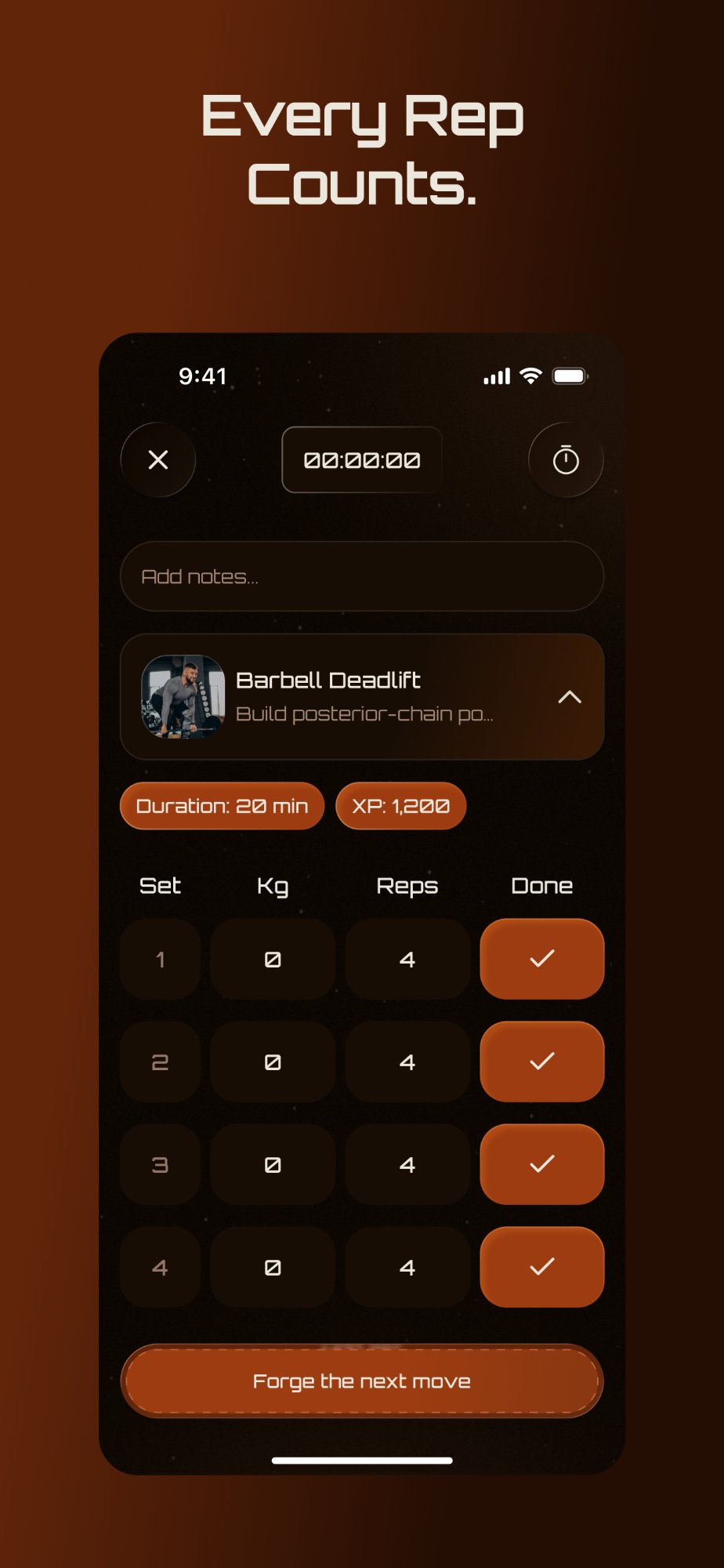 Exercise detail — Train With Precision